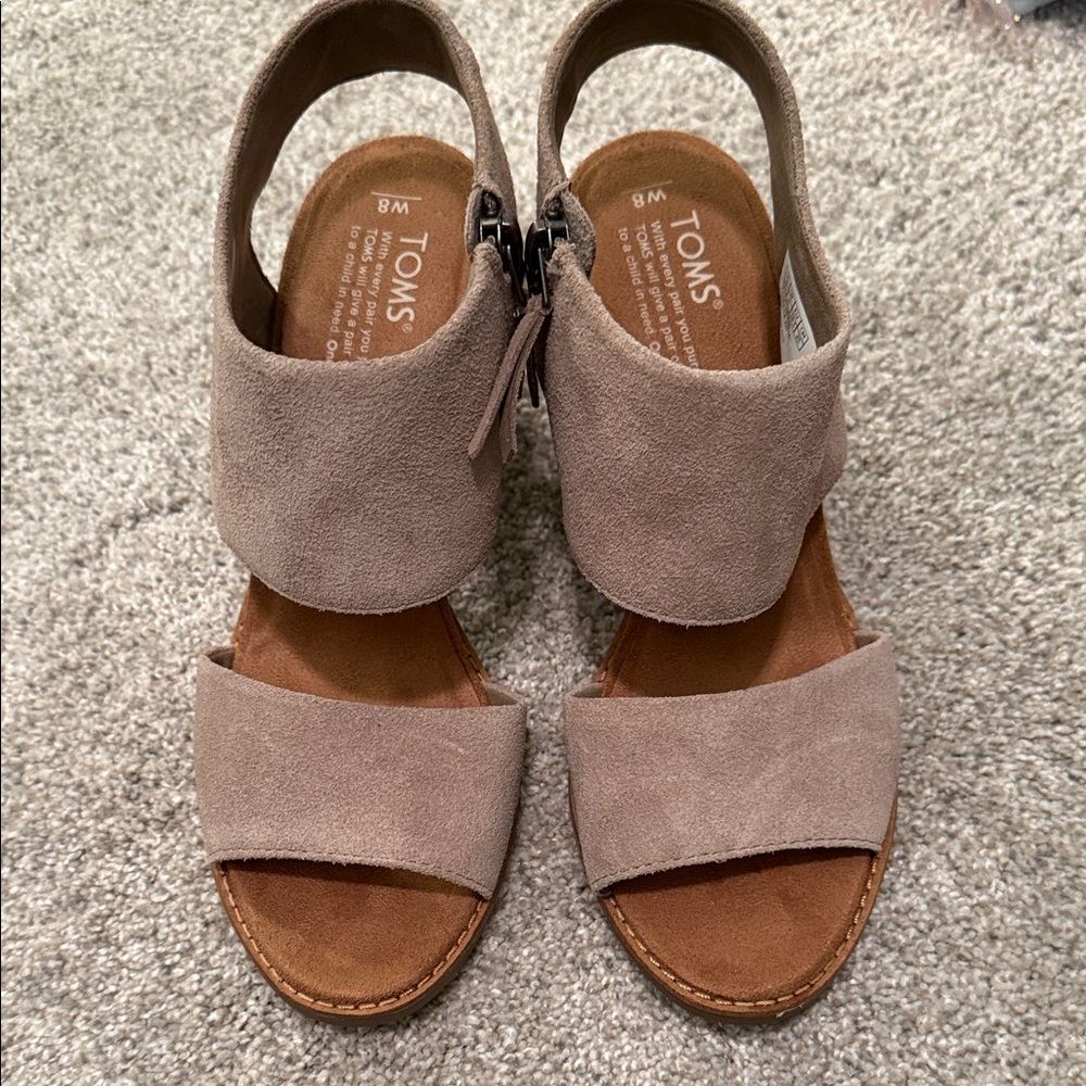 TOMS Suede Majorca Sandals